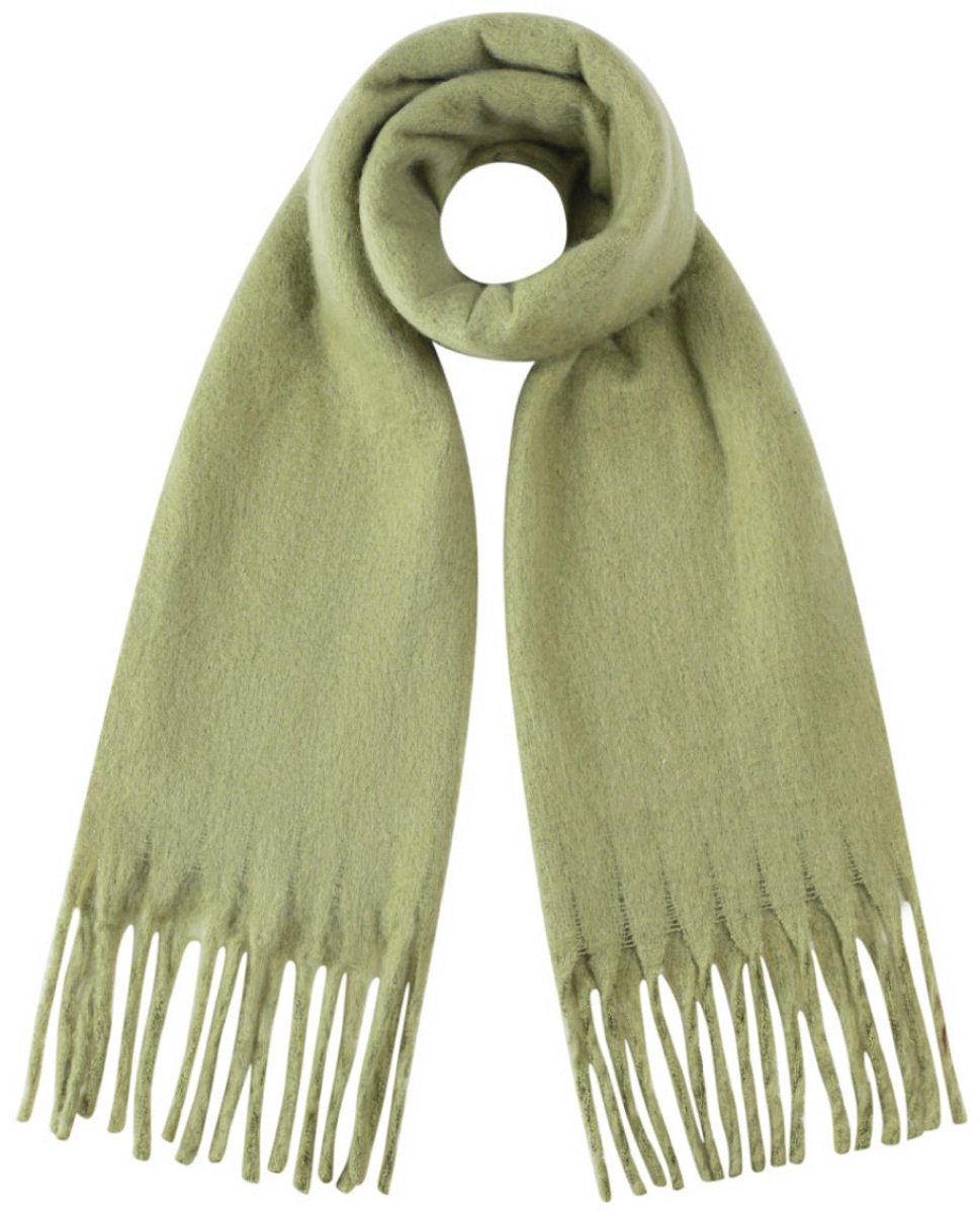 Kleurrijke winter sjaal