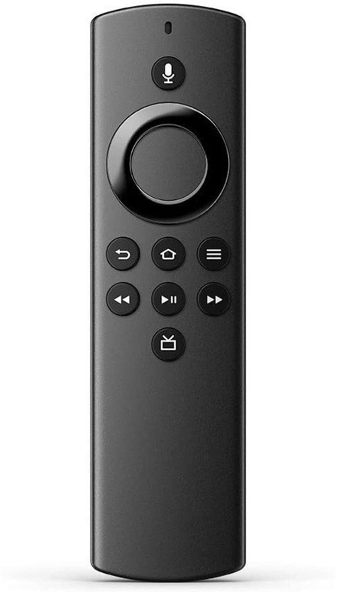 Geschikt voor Amazon Stick TV Bluetooth-afstandsbediening - 1e generatie (2020) - S3L46N - Bluetooth-spraakbesturing - Transmissieafstand 1-10 meter - Zwart（Batterij niet inbegrepen）