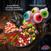 Halloween Candy Platter + 4 Gratis Creepy Eyes