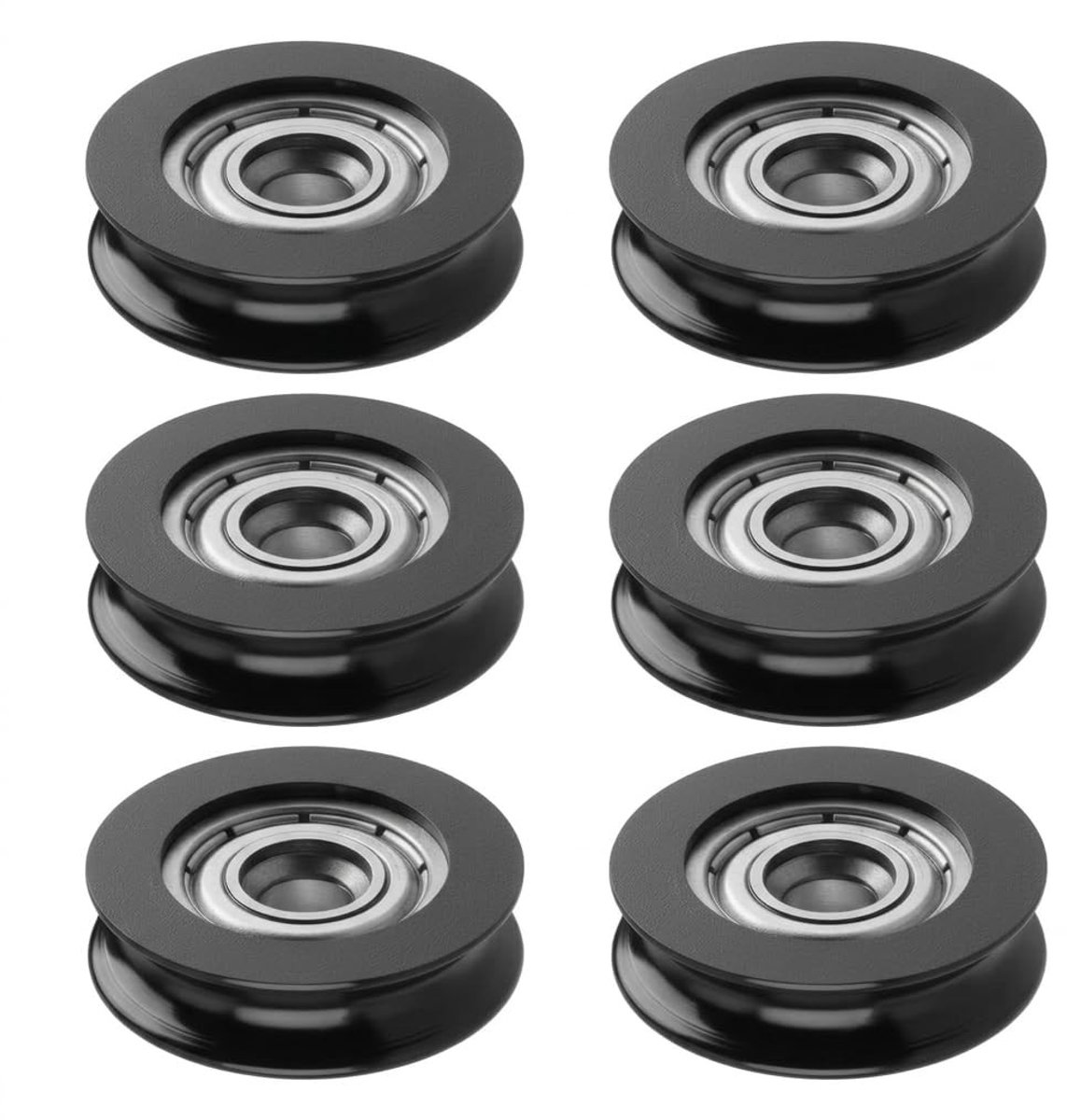 Solidchoice - Set van 6 Roterende Lagers voor Schuifdeuren