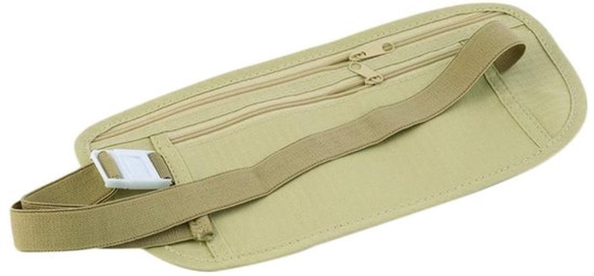 Heuptas RFID-blokkerend - Heuptasje dames - Heuptas heren - Nektasje - Heuptas wandelen - Lichtgewicht nylon 26 x 13 cm - Geldriem