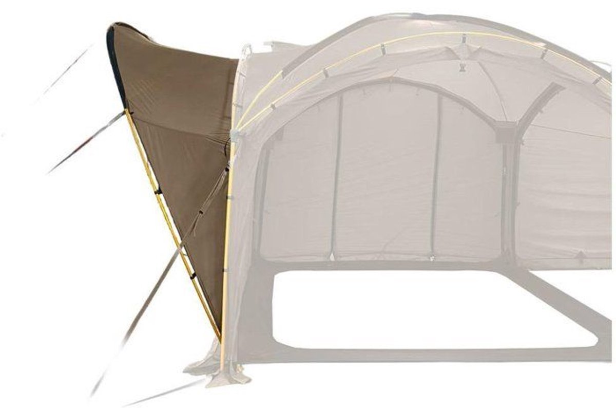Luifel - KAMPA - MOD 250 Dune - Aluminium palen - Bruin