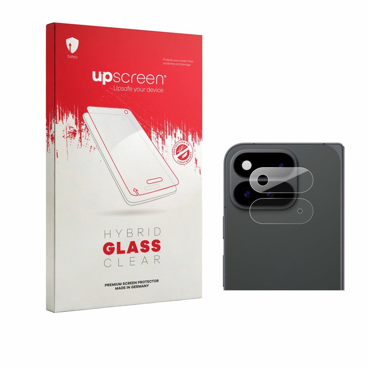 upscreen - Screenprotector voor Google Pixel 11 Pro Fold (ALLEEN Camera Lens) - Folie Beschermfolie Beschermglas transparant