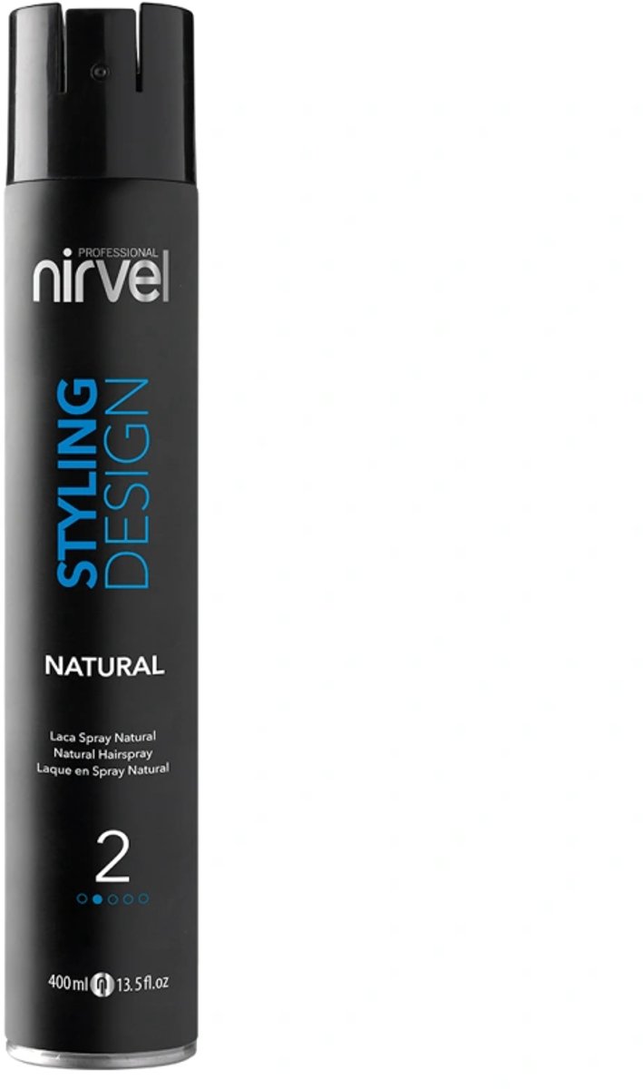 Nirvel Natural Hairspray / Haarspray voor een natuurlijke, soepele fixatie 400 ml