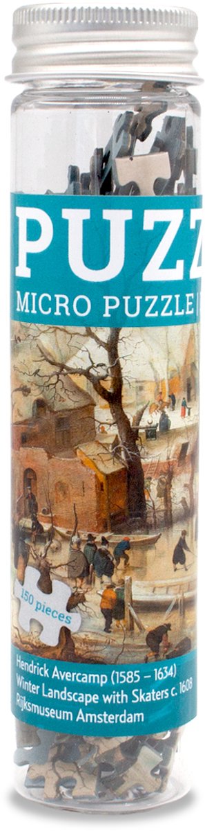 Lanzfeld - Micro Puzzel - 150 Stukjes - Avercamp - Winterlandschap