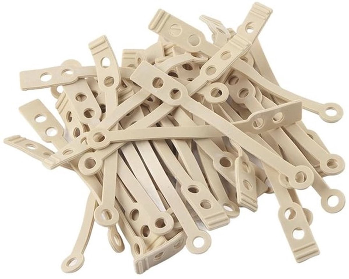 Permrollen - Rubber Krulstaven - Perfecte Krullen - 100 Stuks - Geschikt voor Vrouwen en Meisjes - Kappersgereedschap