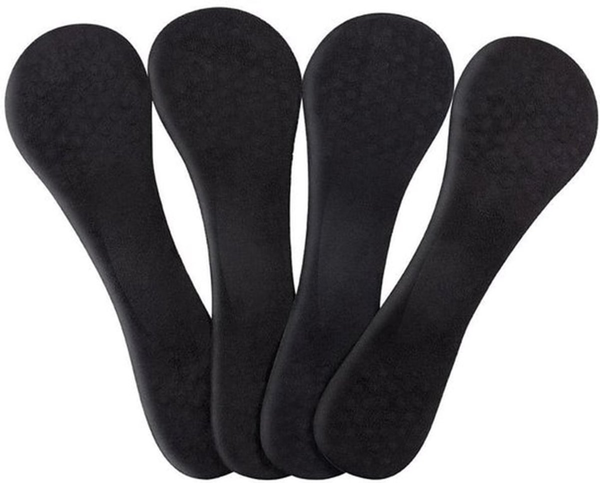 Inlegzolen Antislip - 3/4 Steunzool - Gel-inlegzolen - Hielspoor - Hoge Hakken - Medische Siliconengel - Steunzolen