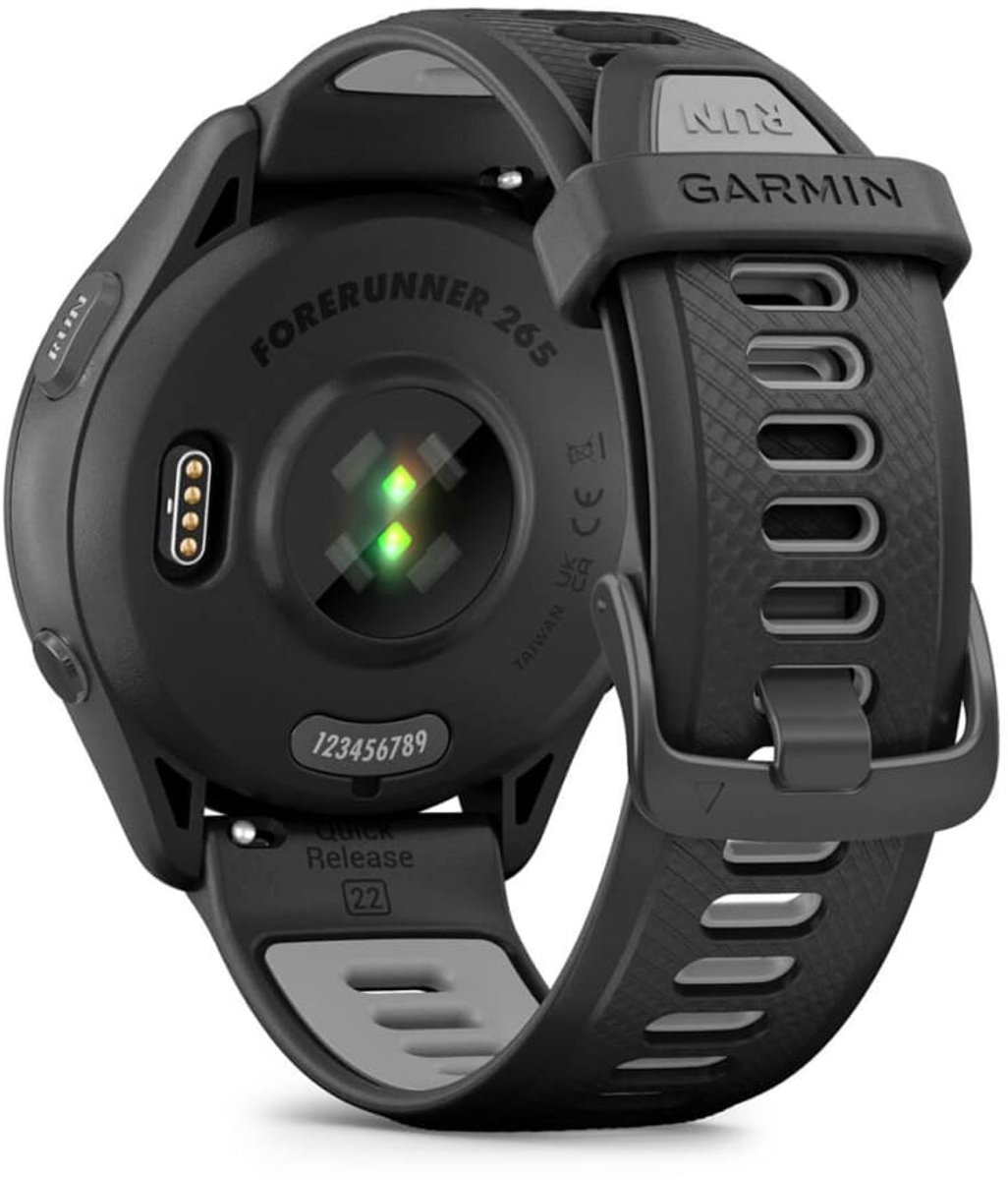 Garmin Forerunner 265 Sporthorloge Zwart thumbnail 4