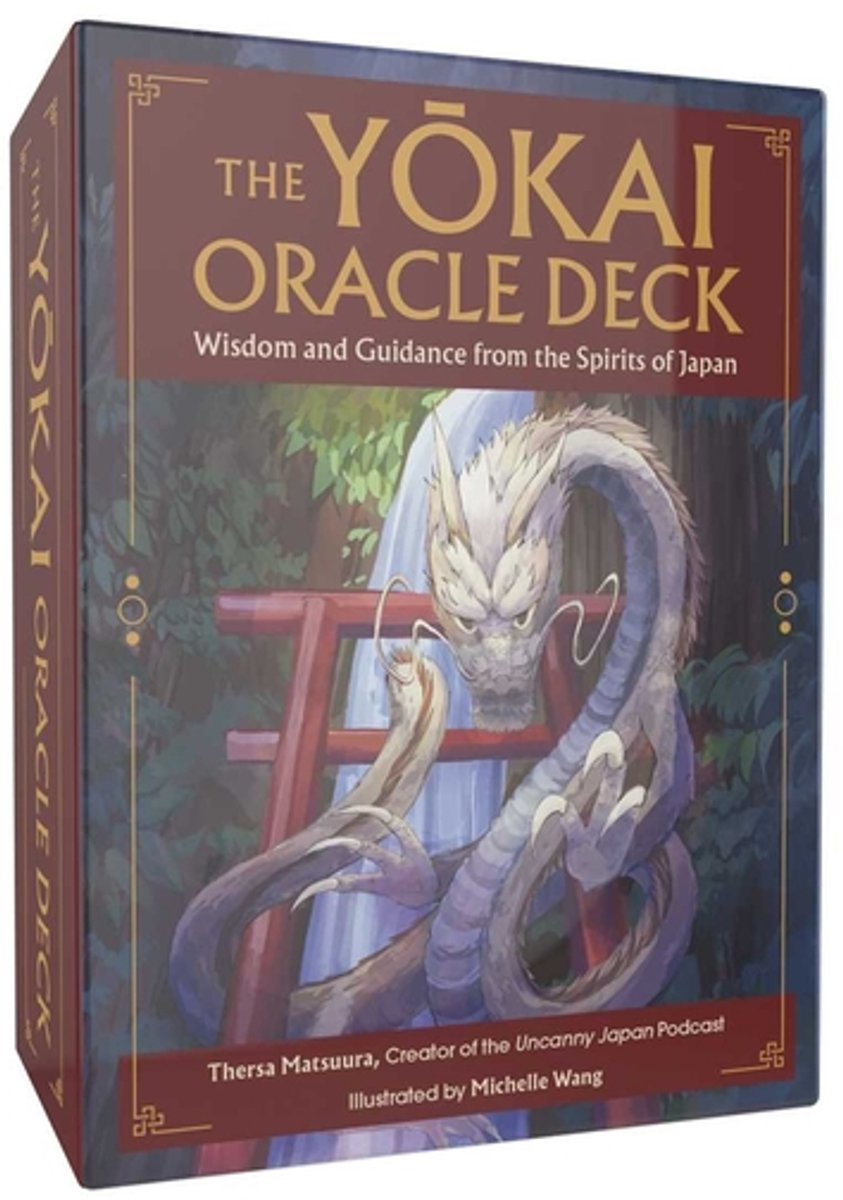 Merkloos / Sans Marque The book of japanese folklore-the yokai oracle deck