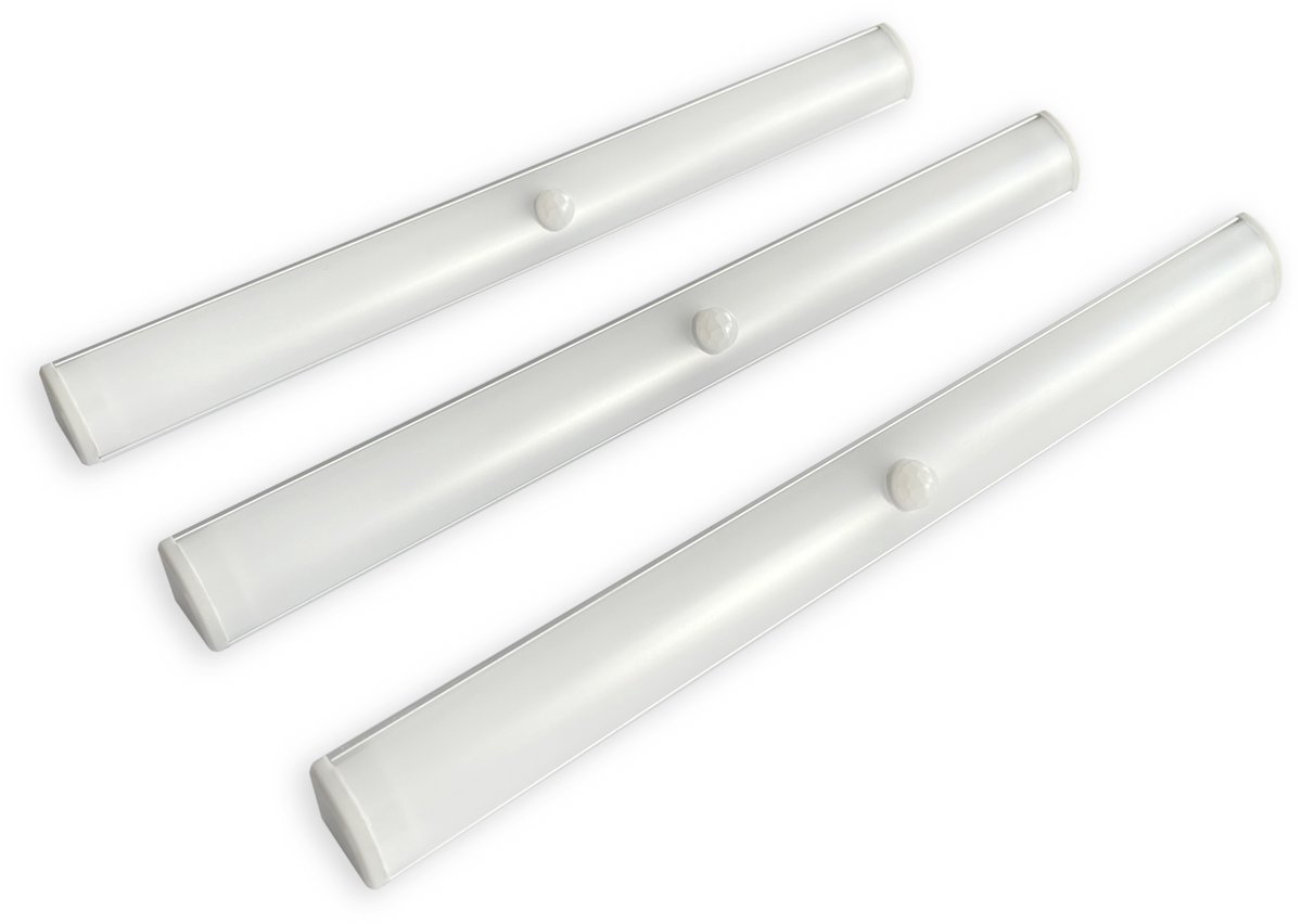 Bed Uitstapverlichting met Sensor - Nachtlamp met Bewegingssensor - Set van 3 Lampen