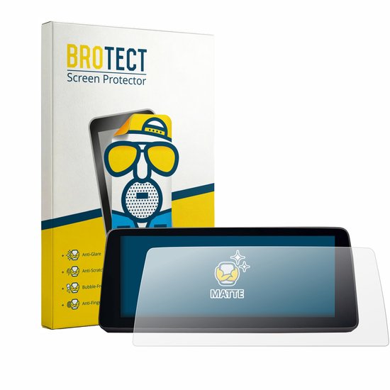 Doos van BROTECT schermprotector met navigatiescherm met matte folie.