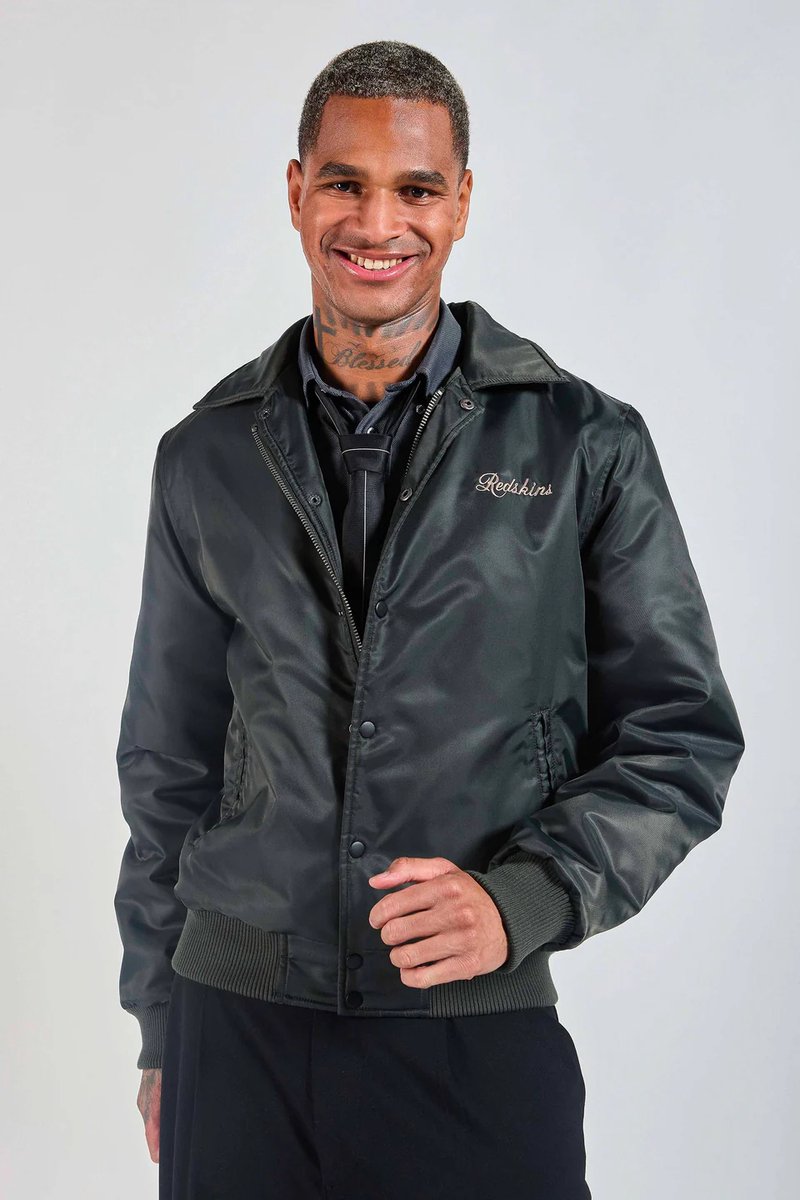 Redskins – Bomberjack Heren – Echt Leer – Teddy Details – Ribboorden – Dragon Fighter – XXL