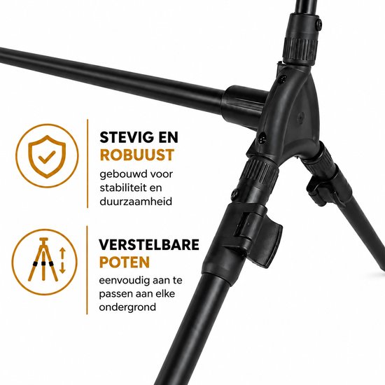 Fish-Xpro Basic Rodpod Set - Voor 3 Hengels - Met Beetmelders en Hangers — afbeelding 2