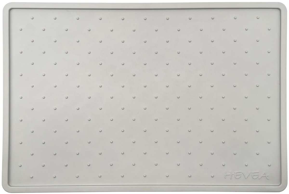 HEVEA Voerbak - 43,5 x 29 cm (Cloudy Grey)