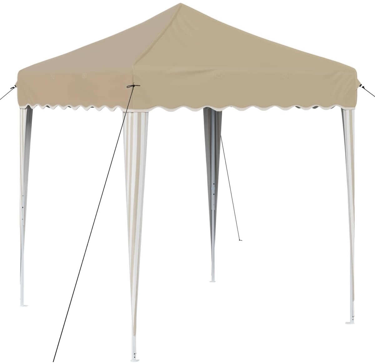 Solidchoice - Pop-up Partytent Crème 195x195x245 cm
