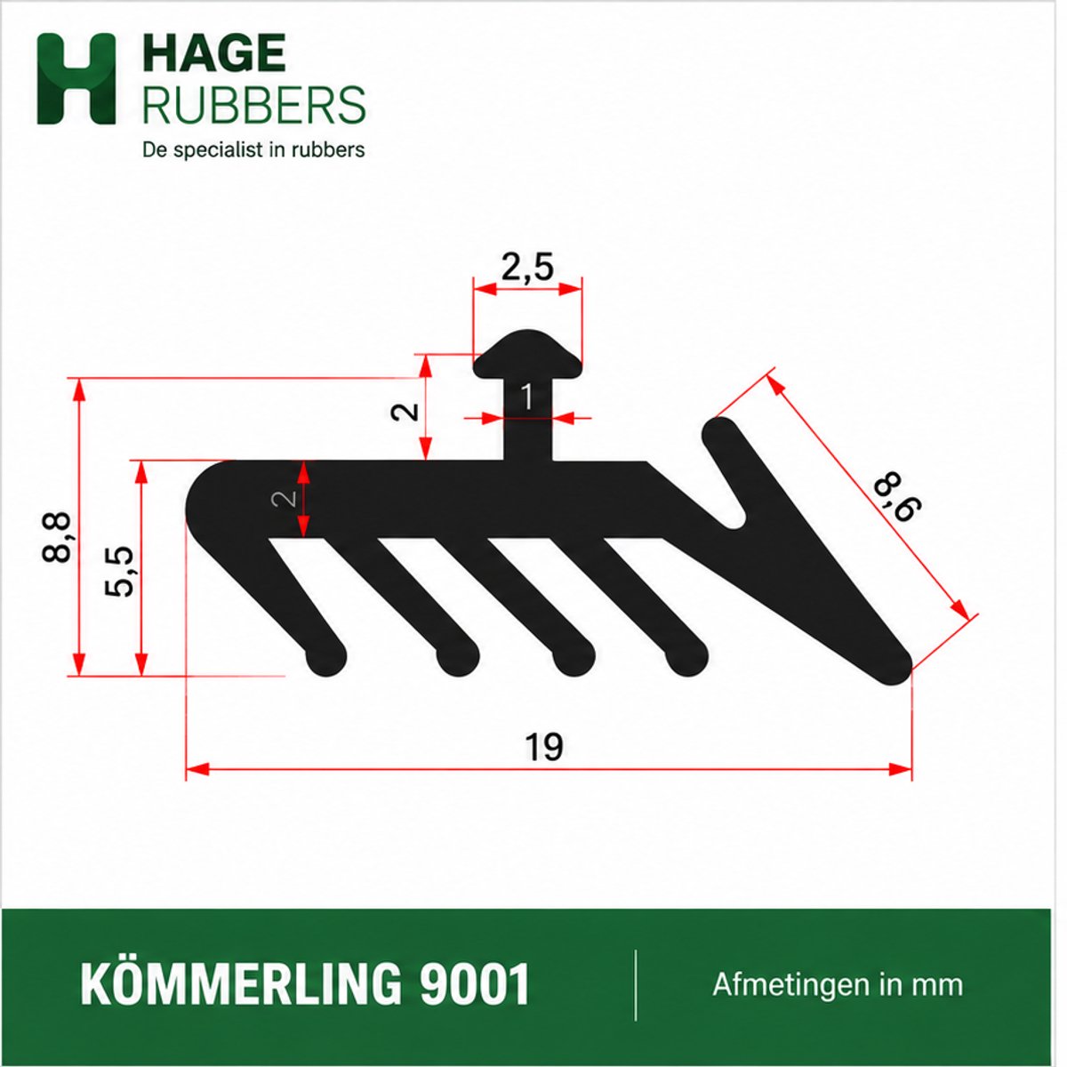 Kommerling 9001 (25 meter)