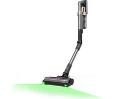 Tineco PURE ONE A90S – Draadloze steelstofzuiger - 270AW zuigkracht - 3DSense Master Brush - tot 105 min accu - 150 graden groen LED licht - Steelstofzuiger – 200AW – 60 minuten accu – LED‑verlichting - Snoerloze Stofzuiger - Zakloos - Zwart