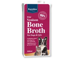 Karnlea Bone Broth Wild - Bottenbouillon voor hond en kat - 500ml