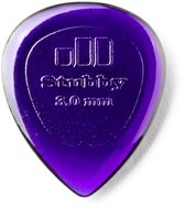 Jim Dunlop Stubby - Plectrums - Stubby Jazz - 3,00 mm - Player's Pack 6 Stuks