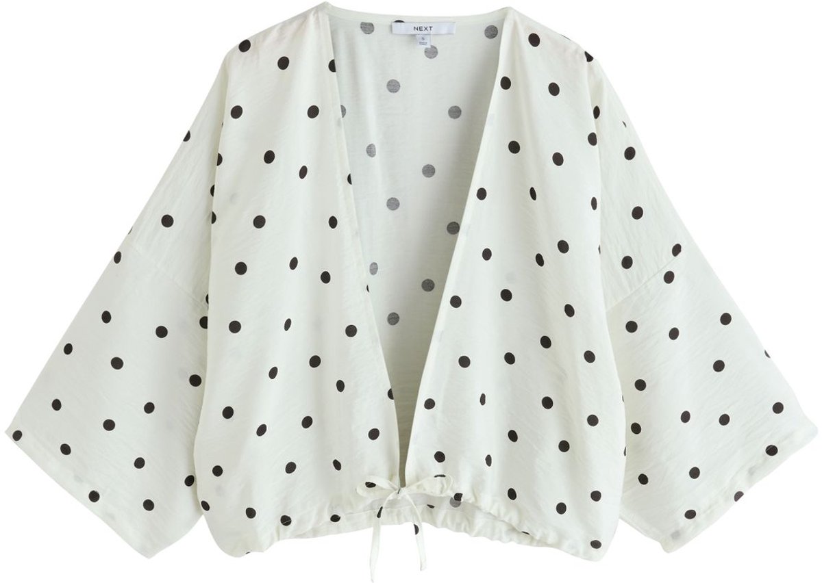 Next - Dames - Strandjurk met taillestrik - Wit