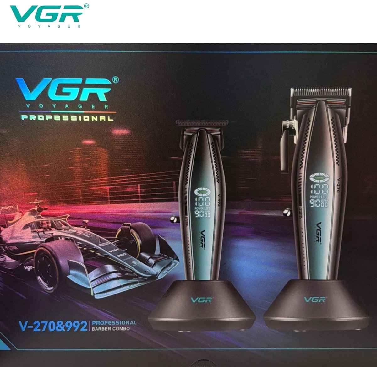 VGR V-270 & V-992 Professionele Barber Combo Set