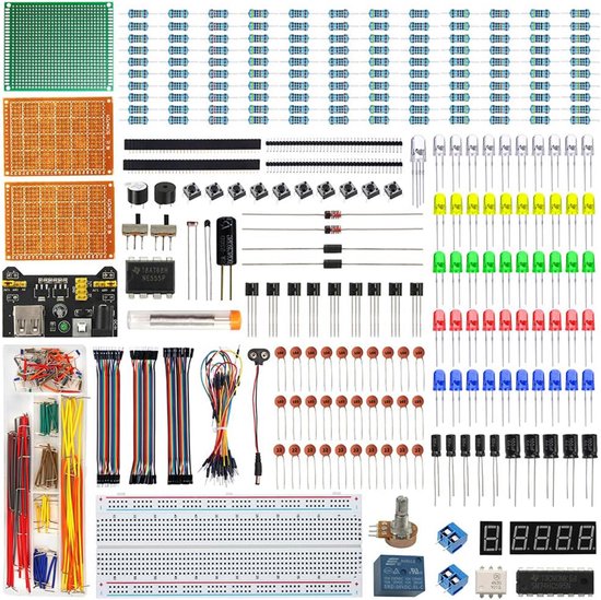 Programmeerbord Starterkit - ESP32/ESP8266 Programmeerkit - R3 Componentenpakket - Geschikt voor beginners en kinderen