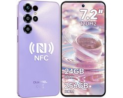 OUKITEL C68 Smartphone 4G-7.2 inch HD-120HZ-24GB RAM-256GB ROM-64MP camera-Android 15-NFC