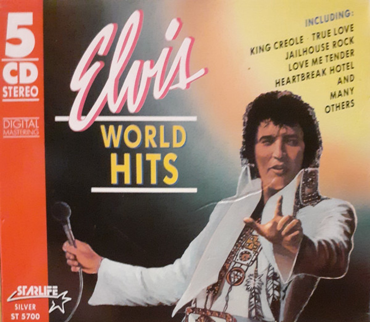 Elvis – World Hits (5CD BOXSET)