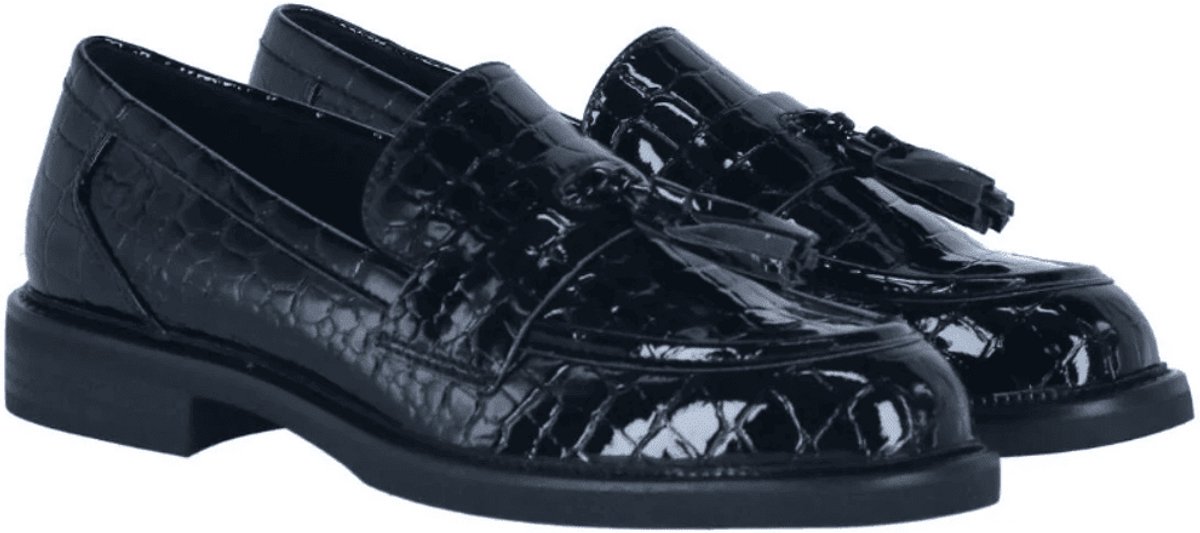Marco Tozzi Dames Mocassin | Zwart | Maat: 38