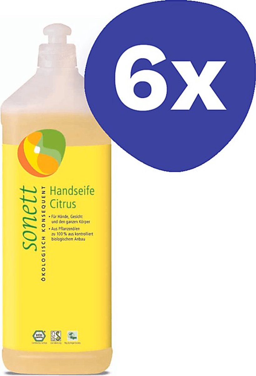 Sonett Handzeep - Citroen (6x 1L)