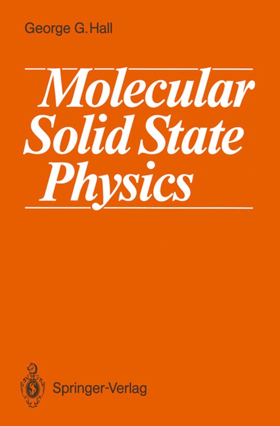 Molecular Solid State Physics - cover