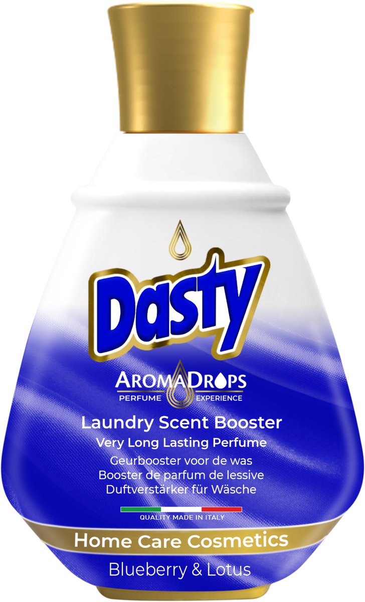 Dasty Wasparfum Blueberry & Lotus 225 ml – Geconcentreerde Geurbooster voor Was en Droger