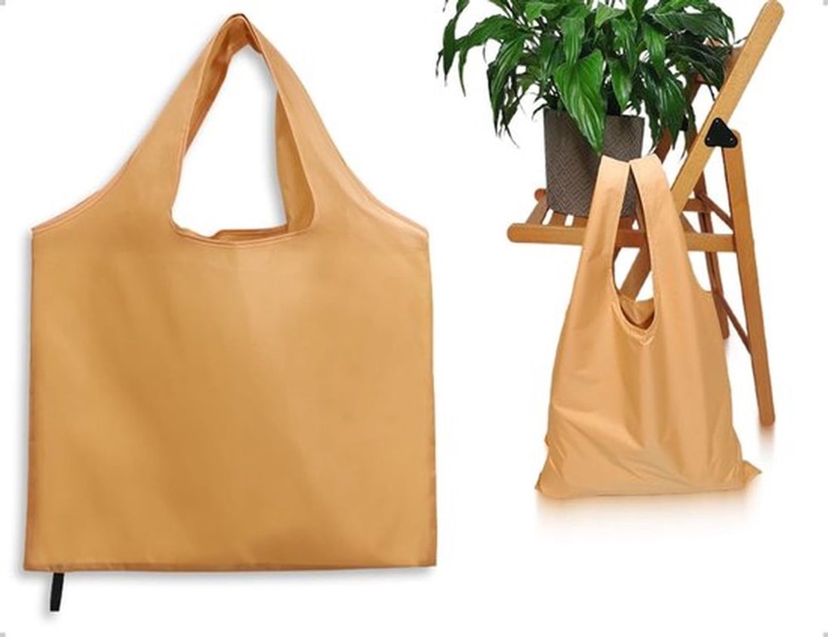 Boodschappentas Opvouwbaar - Herbruikbaar - Duurzaam - Lichtgewicht - Grote Boodschappentas - 69x56 cm - Tote Bag