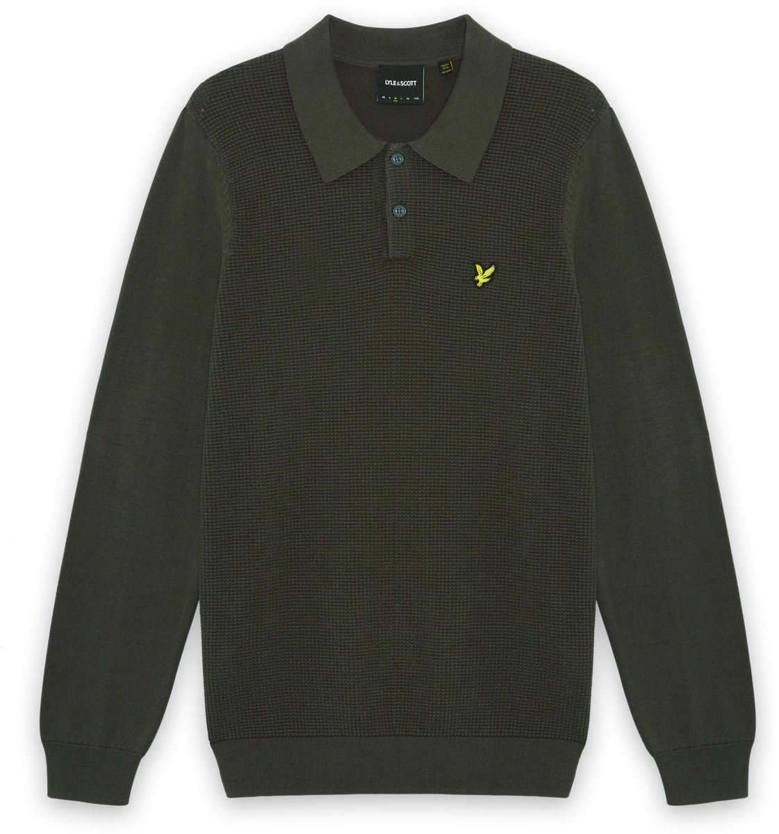 Lyle & Scott - Heren polo - Maat XXL - Mannen - Khaki -