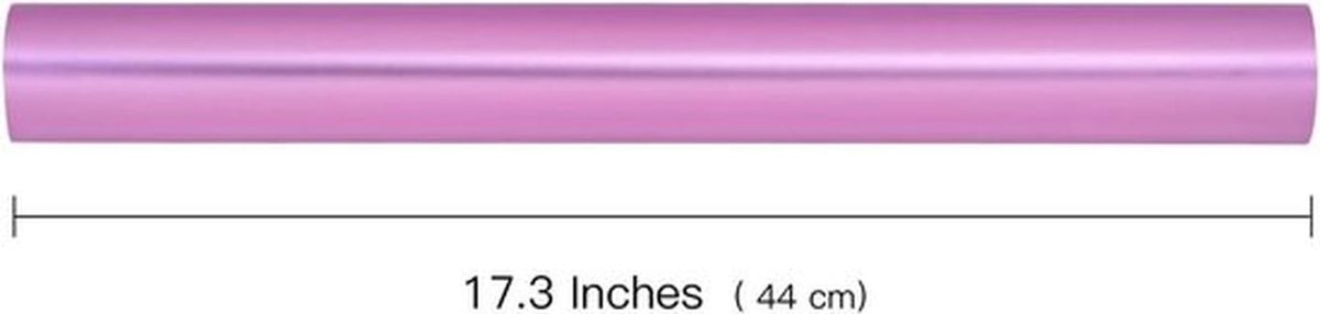 Inpakpapier - Decoratief - Plum Metallic - 43,2 cm x 10 m - Effen kleur - Mat papier - Geschikt voor diverse gelegenheden - Geschikt voor bruiloft, verjaardag, Kerstmis, babyshower