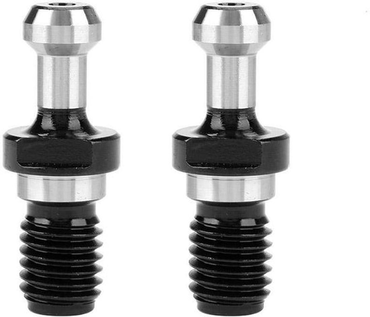 - Freesgereedschap houder - CNC frezen - BT30 - 45 graden - Tractie stud - Robuust - Nauwkeurig - CNC gereedschapshouder - Geschikt voor BT30 - 2 stuks - Robuust en praktisch - Freesgereedschapshouder