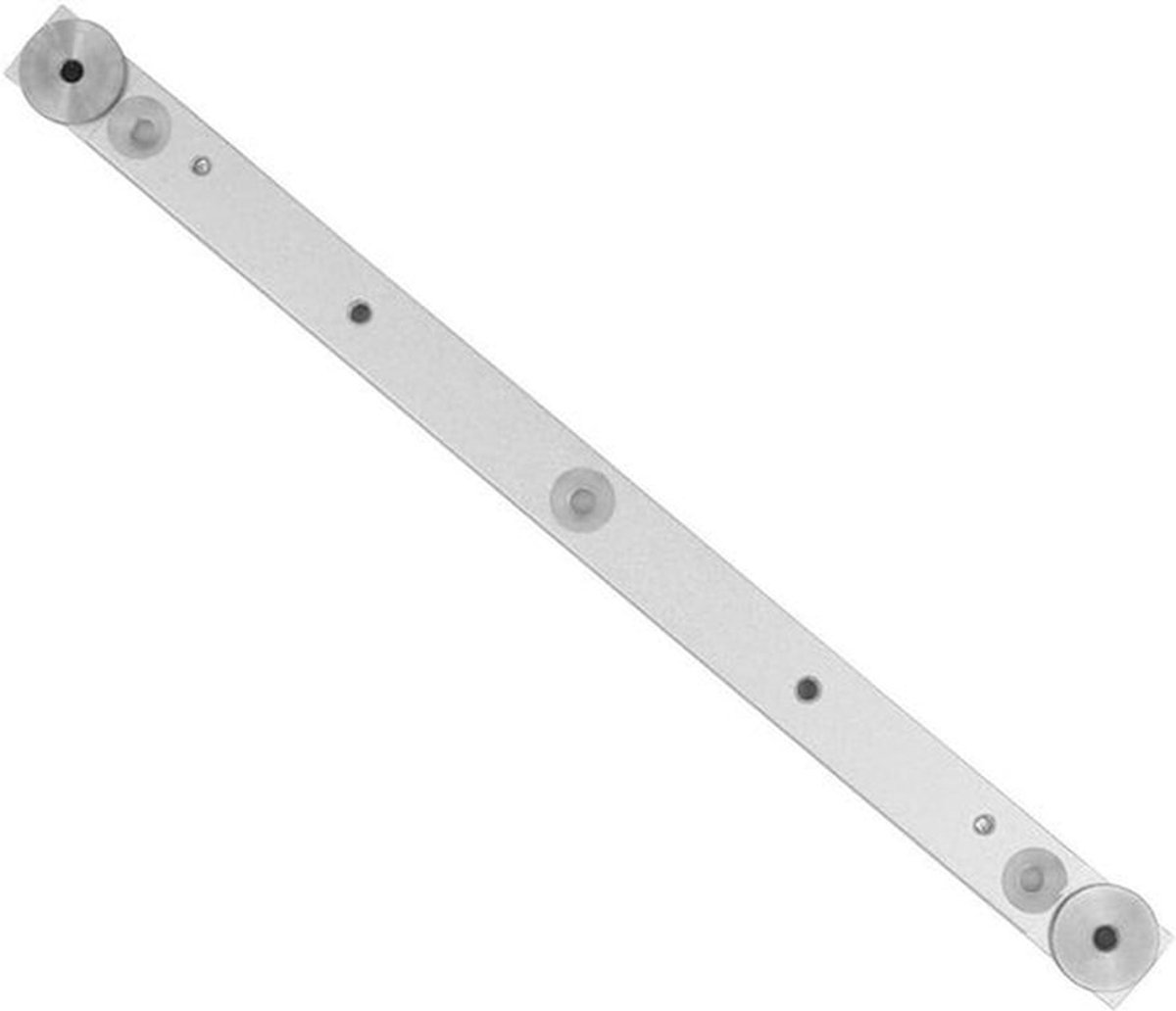 Verstekzaag - Aluminiumlegering - Uitschuifbaar - 300 mm - Meetstaaf - Voor Houtbewerking - Zwart - Geschikt voor DIY-projecten - Model 2021 Verstekzaag met Verstelbare Meetstaaf en Uitschuifbare Tafel