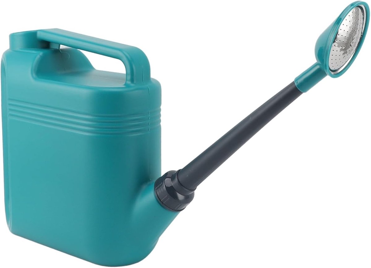 Gieter voor Binnen en Buiten, 5L Capaciteit met Lange Tuit en Spuitkop voor Tuinieren, Ideaal voor Planten, Bloembedden en Groenten
