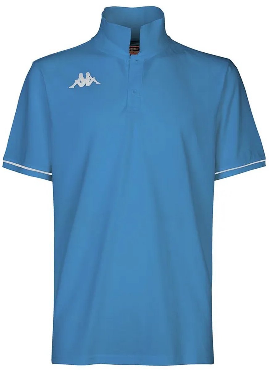 Kappa Barli Korte Mouw Poloshirt 2XL Man Blauw