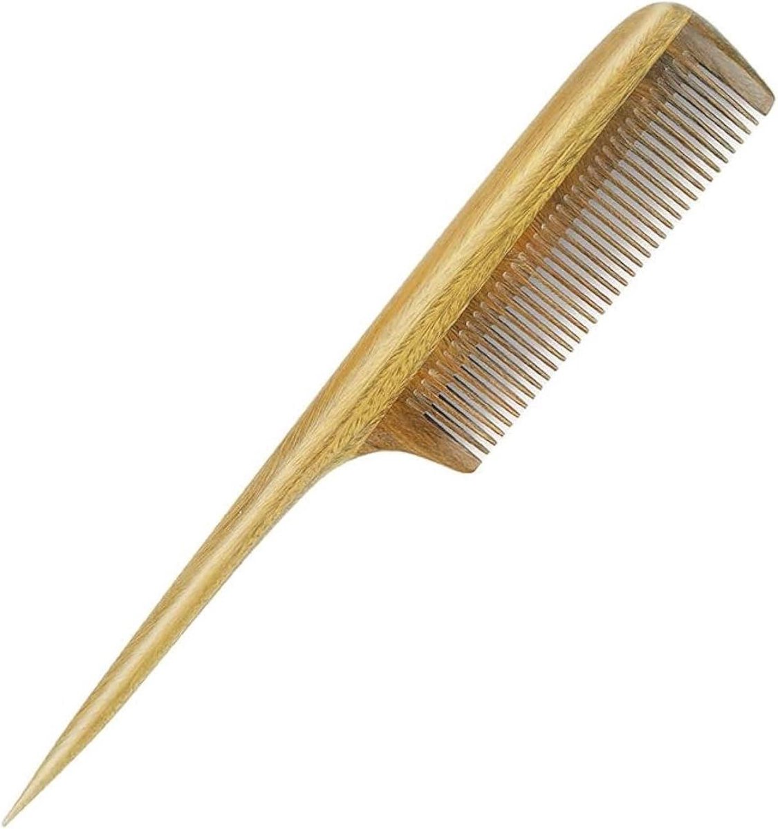 Houten Kam - Sandelhout Kam - Haar Styling - Anti-statisch - 25 x 7 cm - Natuurlijk Hout