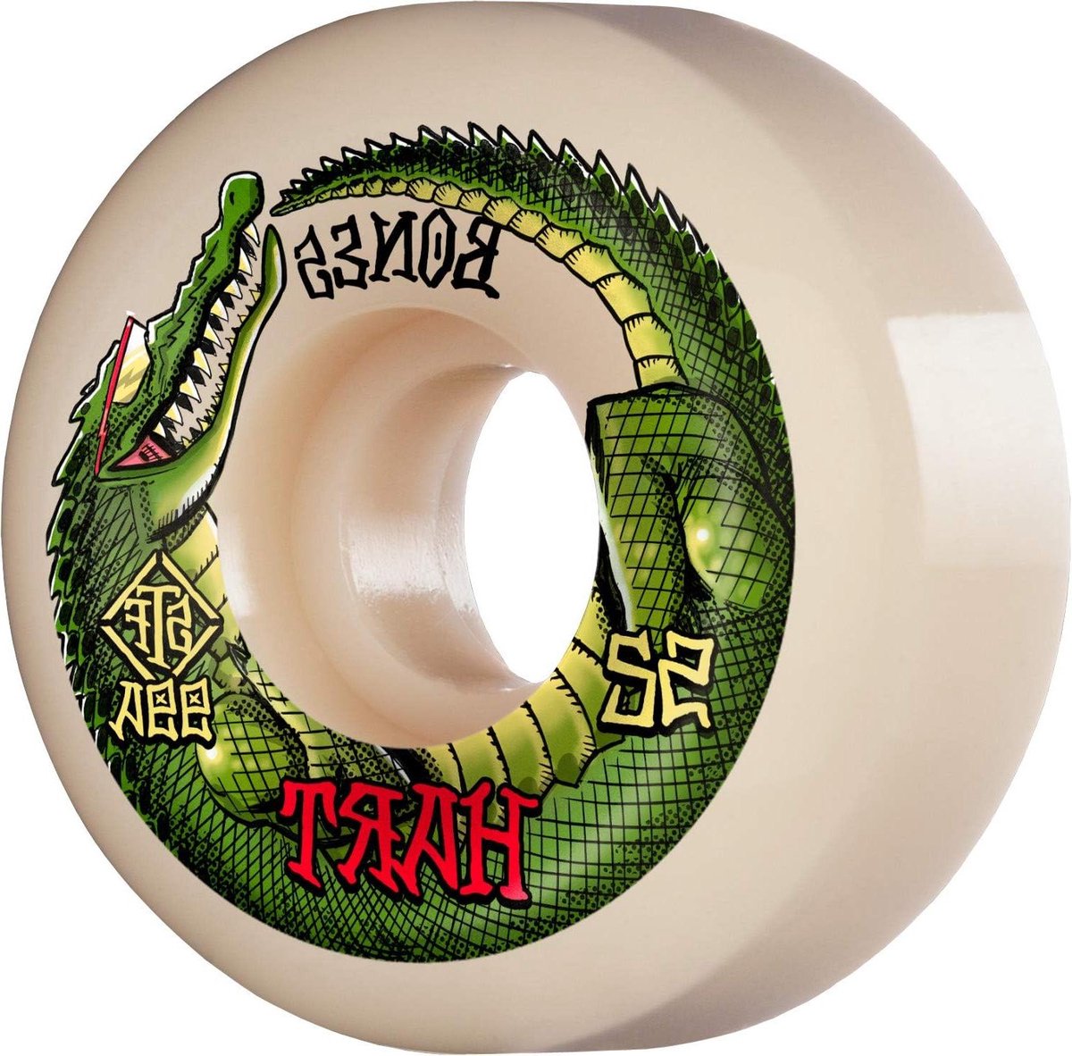 Skateboard Wielen Onderdelen Set Straat Skaten Hoge Snelheid 52 mm