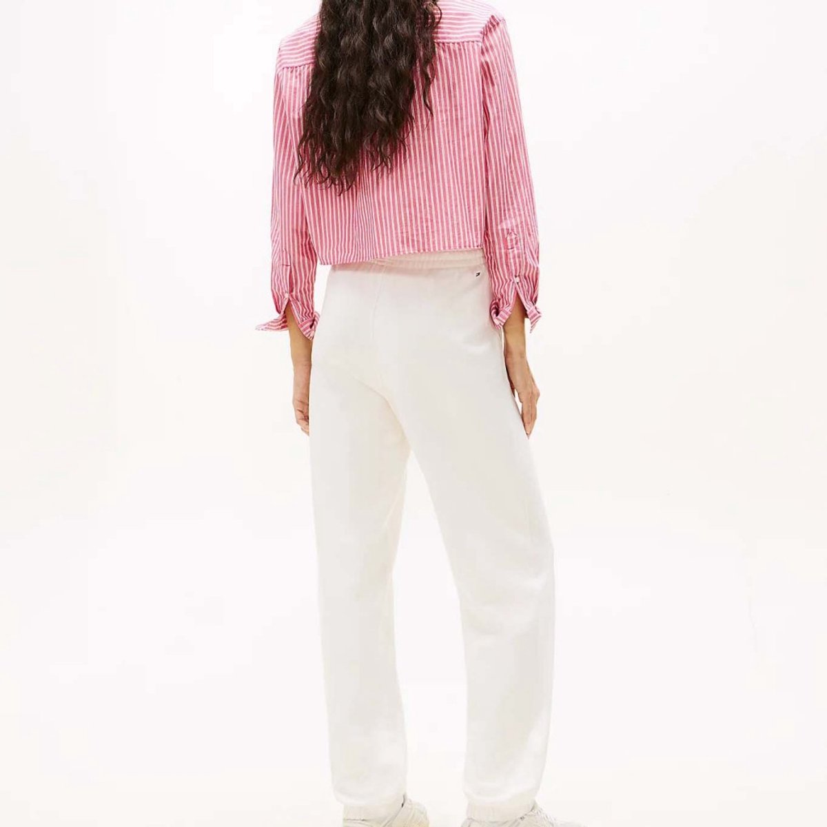 TOMMY JEANS TJW VARSITY SWEATPANT EX XS EU Wit