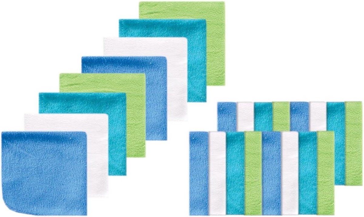 Wasdoekjes Baby - Zachte Doekjes - Baby Verzorging - Super Absorberend - 24 Stuks - Assorti