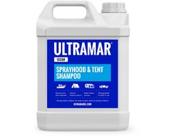Ultramar - Sprayhood & Tent Shampoo 2,5 L - Reiniger voor Bootkap, Tent, Cabriodak, Zonnescherm - Bootonderhoud - Schoonmaakmiddel