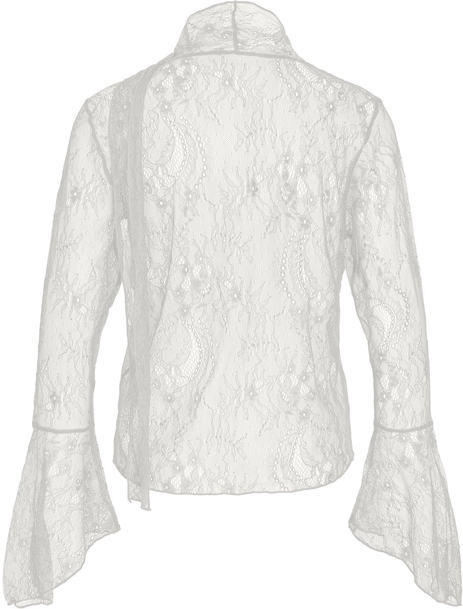 Noisy May blouse met lange mouwen NMIDA KANT