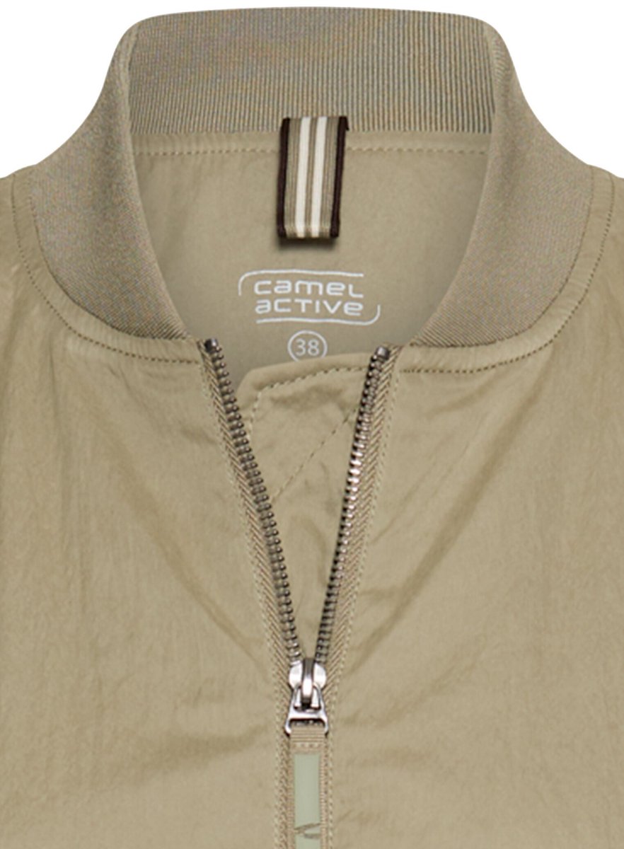 camel active Gewatteerd bomberjack in oversized pasvorm - Maat womenswear-46 - Salie
