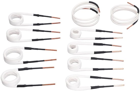10 Stuks Inductieverwarming Verwijderingsspoel van Messing Kern Draad - Accessoires voor Inductieverwarming en Ontstekingsonderdelen 3mm — afbeelding 3