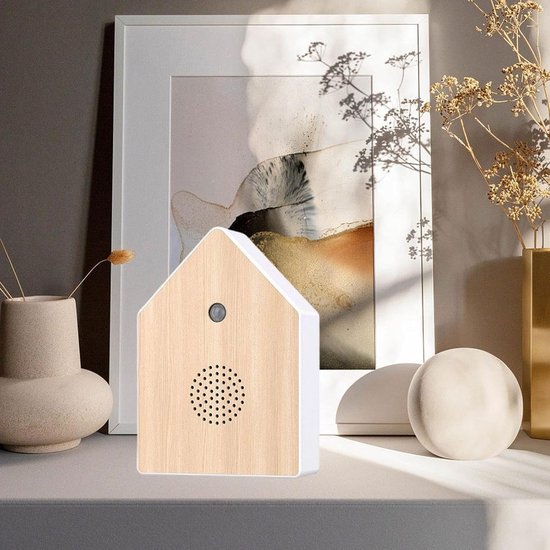 Bird Chirping Sound Box Singing Bird Box Speaker Realistic Audio Ambient Noise for Bedroom Living Room Garden — afbeelding 2