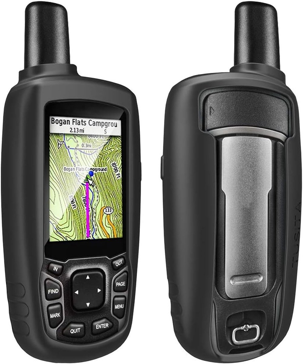 Beschermende Silicone Hoes voor Garmin GPSMAP 62, 64 en 65 - Duurzame Accessoires voor Buitenactiviteiten en Navigatie