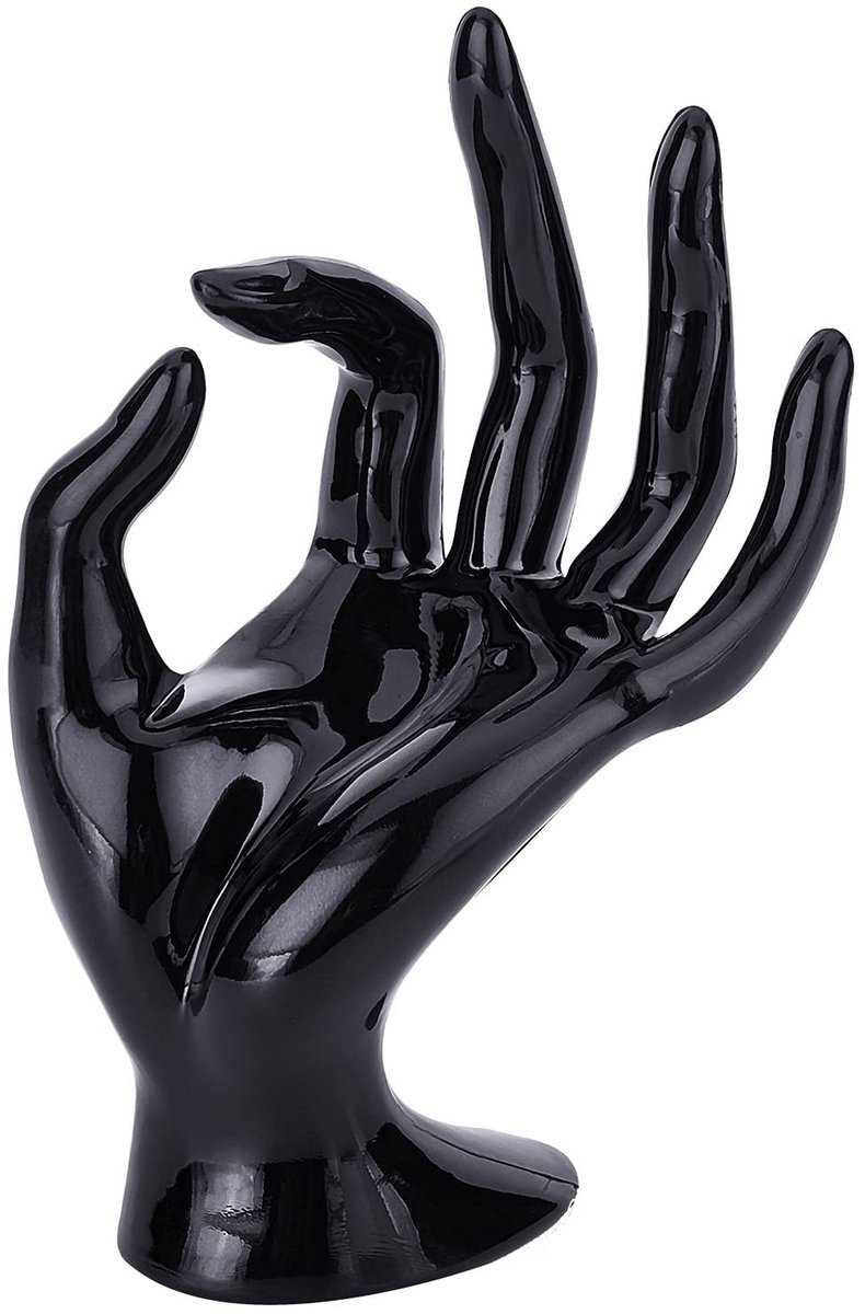 Dailygoods- Sieradenhouder Mannequin Hand - Sieraden Organizer - Armband Houder - Ringenhouder - Display voor Sieraden - Hoogwaardige Kunststof - Sieradenstandaard